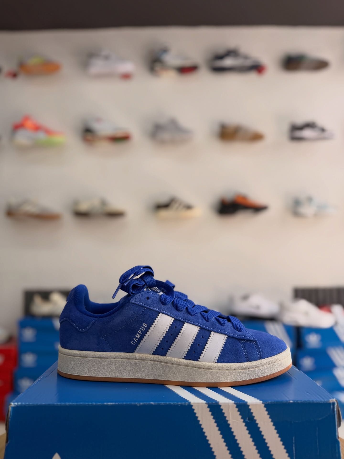 adidas Campus Blue Suede Sneakers