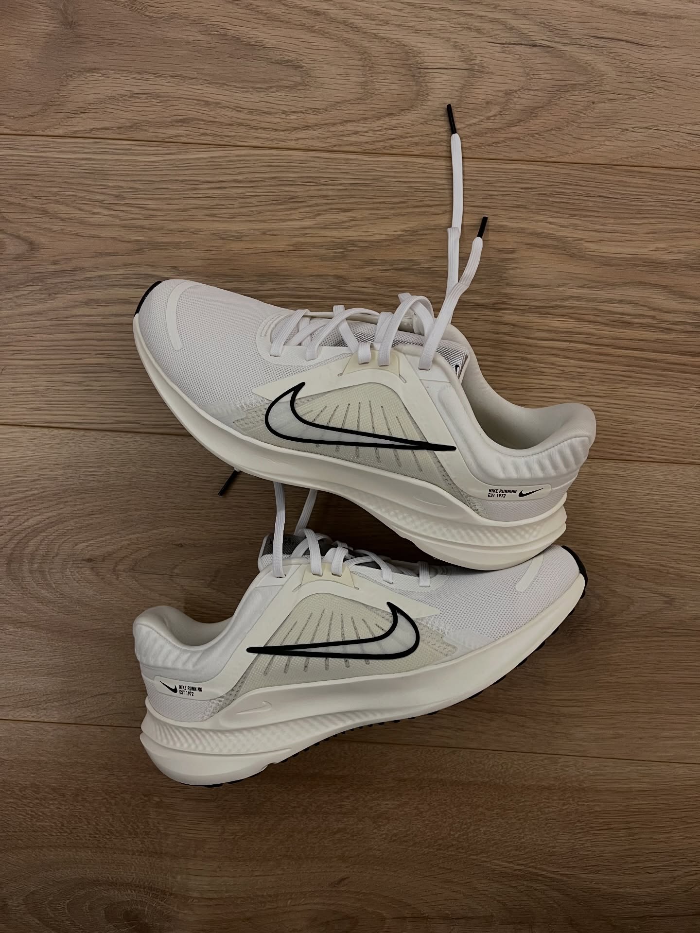 Nike Quest Running Shoes – White/Black