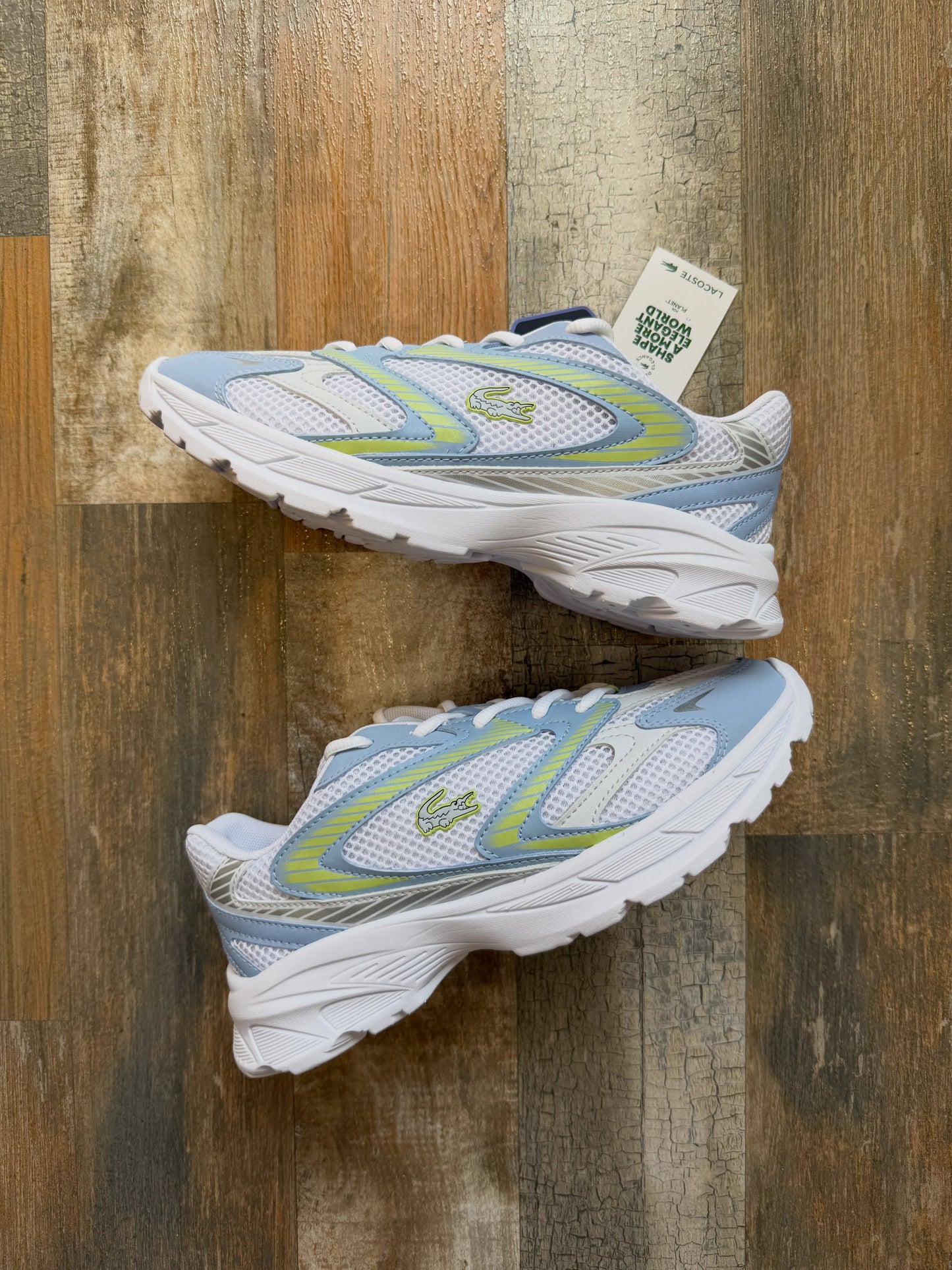 Lacoste L003 Neo Runner – White / Sky Blue