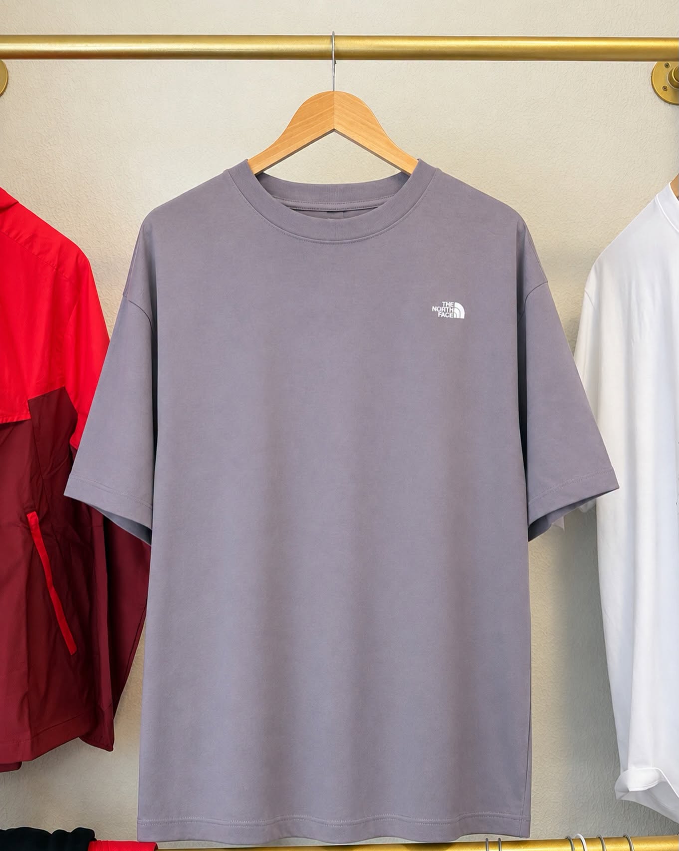 The North Face Essential Oversized T-Shirt – Grey