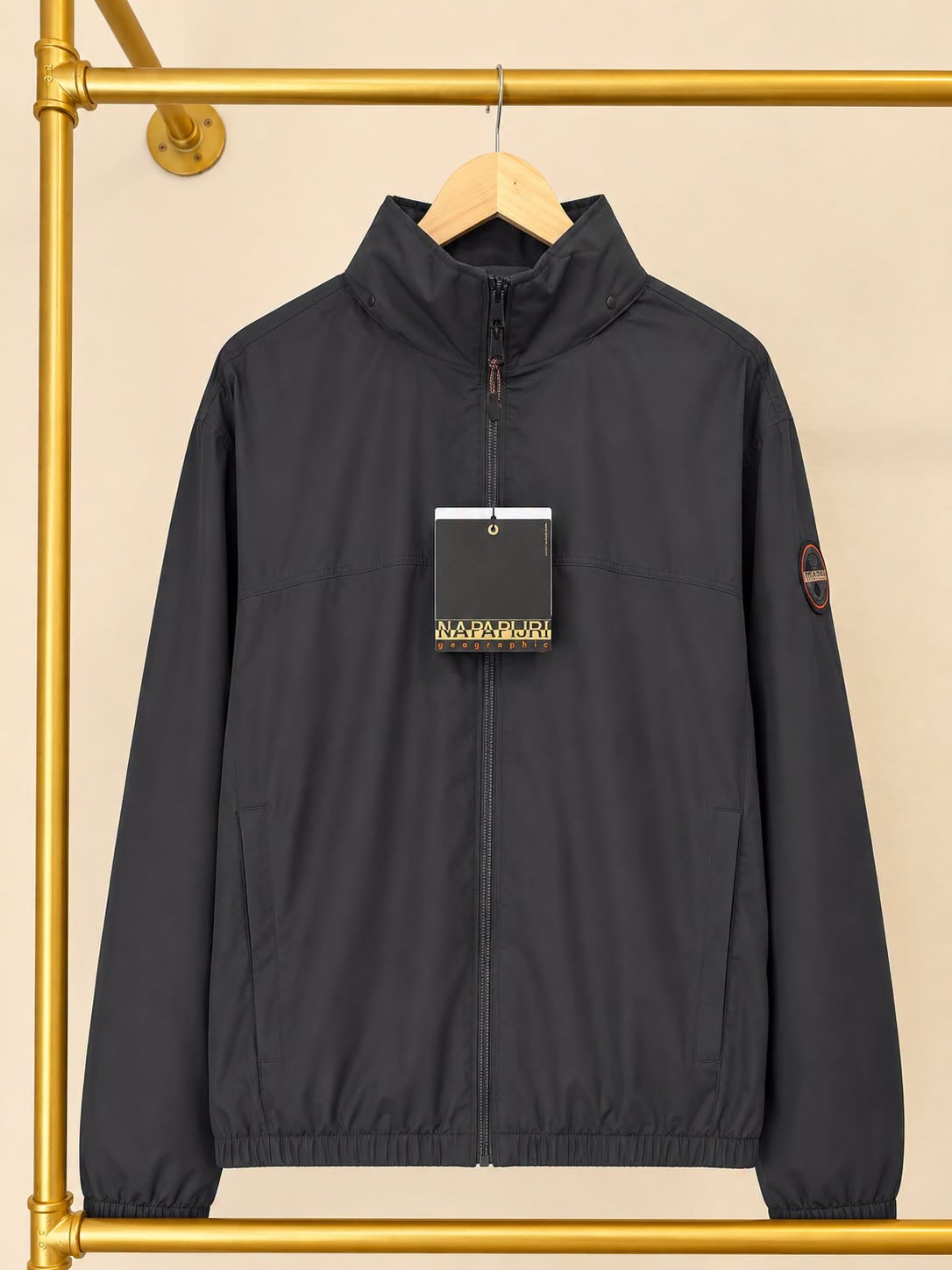 Napapijri Men’s Black Softshell Jacket