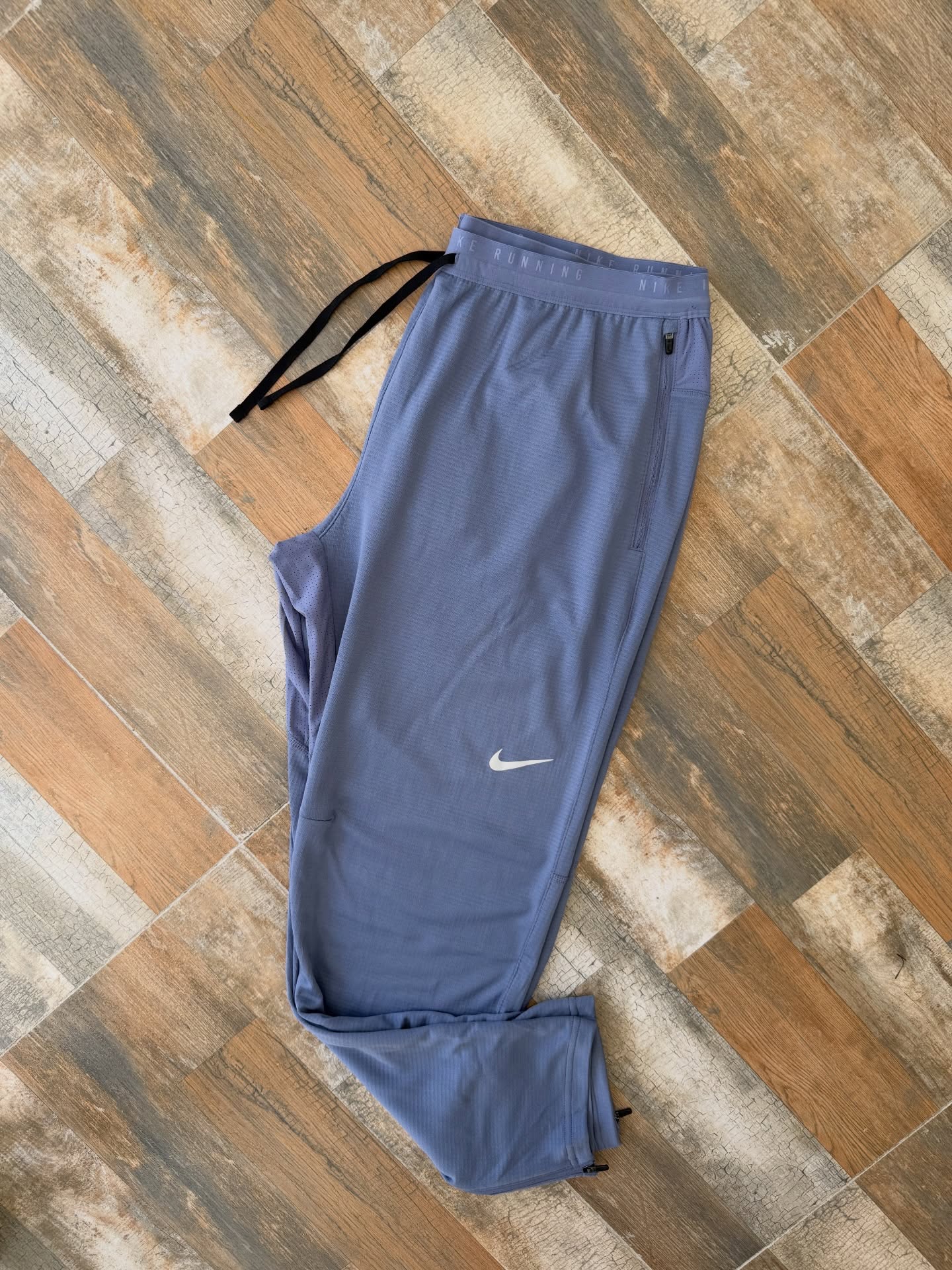 Nike Running Dri-FIT Tapered Training Pants – Steel Blue