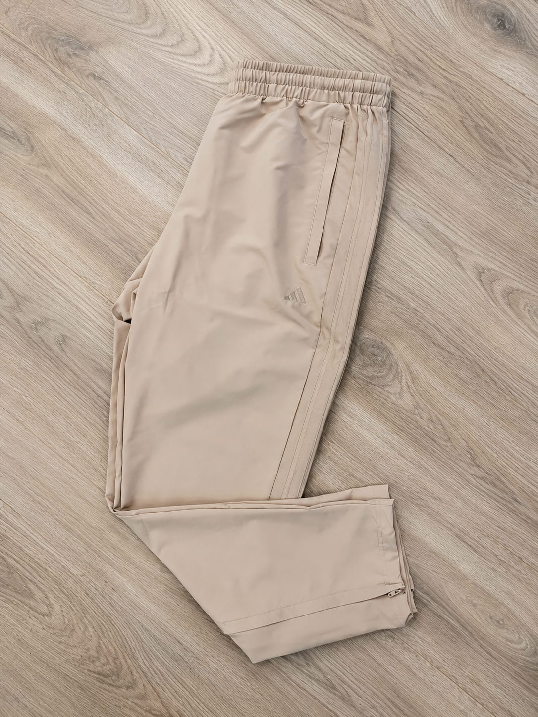 adidas Essentials Woven Track Pants – Beige