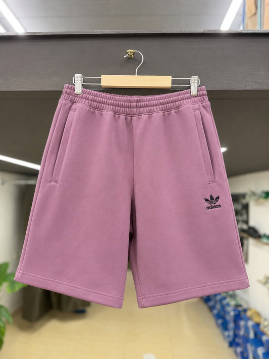adidas Originals Premium Cotton Sweat Shorts – Mauve