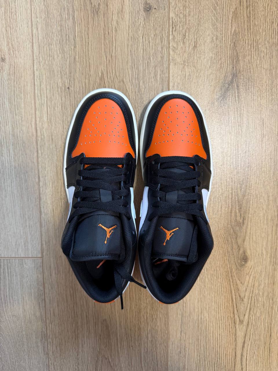 Air Jordan 1 Low – Black / White / Orange