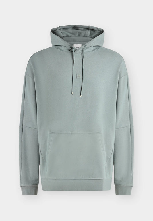 Calvin Klein Jeans Monogram Oversized Hoodie – Light Green
