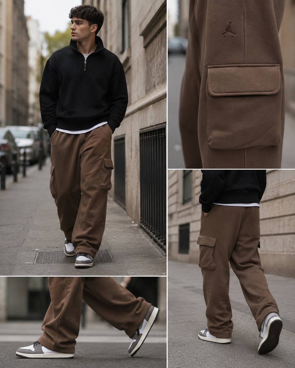 Jordan Air Cargo Pants – Mocha Brown
