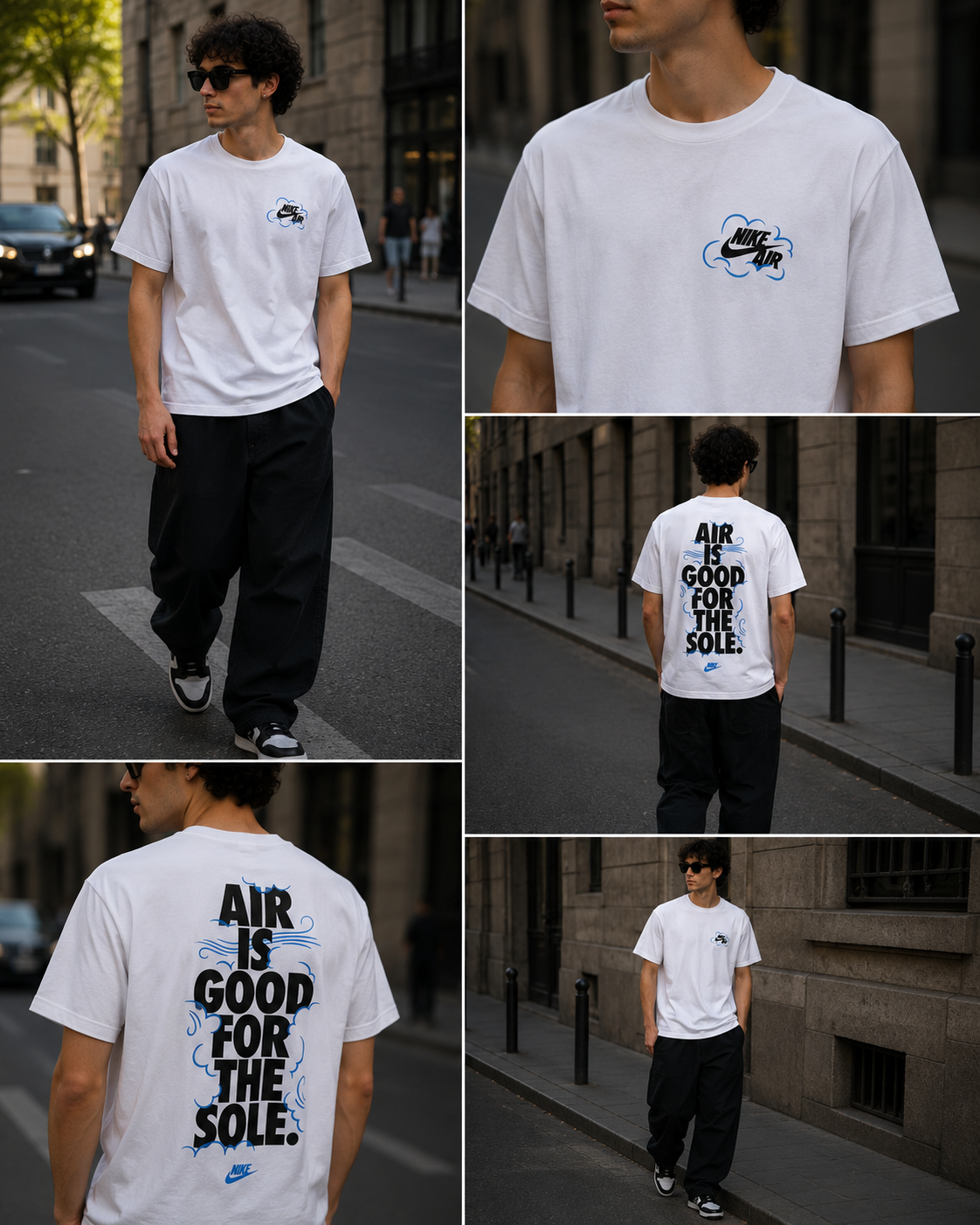 Nike Air Cloud Graphic T-Shirt – White